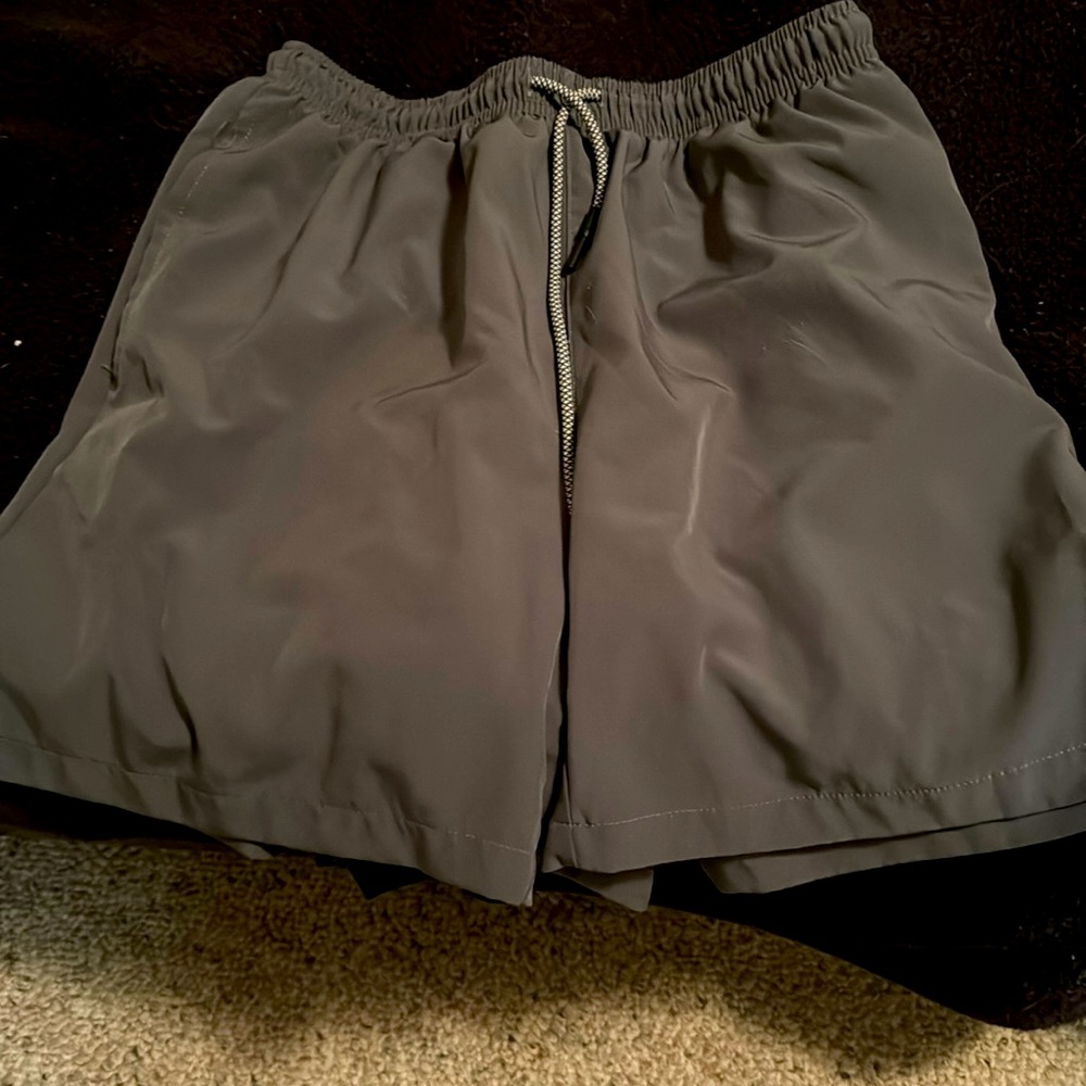 Adidas Running shorts.